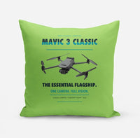 Thumbnail for DJI Mavic 3 Classic design on light green pillow