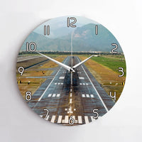 Thumbnail for Amazing Mountain View & Runway Wall Clock - view 2