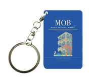 Thumbnail for Mobile Regional Airport (MOB) design on blue key chain