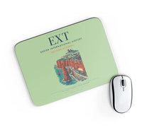 Thumbnail for Exeter International Airport (EXT) design on light green rectangle mouse pad