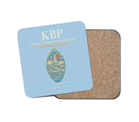 Thumbnail for Boryspil International Airport KBP Coaster 1-Piece - Light Blue