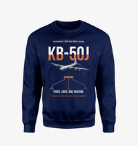Thumbnail for KB-50J Superfortress design on navy blue sweatshirt