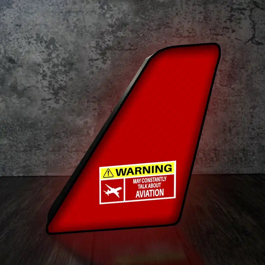Warning May Constantly Talk About 3D Lamp - view 4