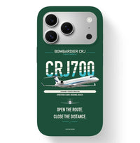 Thumbnail for CRJ700 Case design on dark green iphone case