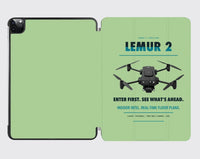 Thumbnail for BRINC LEMUR 2 design on light green ipad tablet case