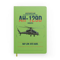 Thumbnail for AgustaWestland AH-129D Mangusta design on light green notebook