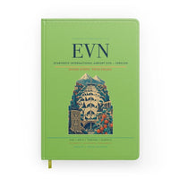 Thumbnail for Zvartnots International Airport (EVN) design on light green notebook