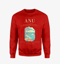 Thumbnail for V. C. Bird International Airport ANU Sweatshirt - Red