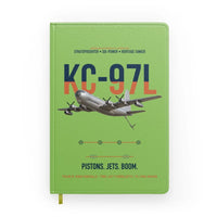 Thumbnail for KC-97L STRATOFREIGHTER design on light green notebook