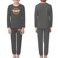 Thumbnail for Ready for Departure children pajamas - Gray