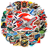 Thumbnail for 50 Pieces Fighter Military Suit Sticker - view 4