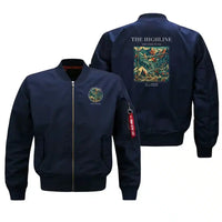 Thumbnail for VINTAGE G4051 - The Highline - Bomber Jacket design on blue