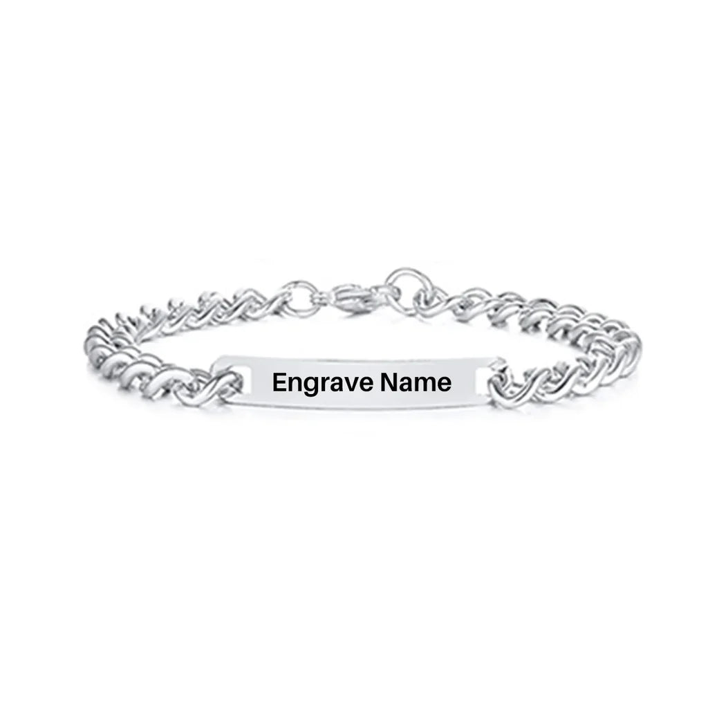 Customisable Super Quality Customizable Titanium Bracelet - view 4