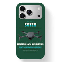 Thumbnail for ACSL SOTEN Case design on dark green iphone case