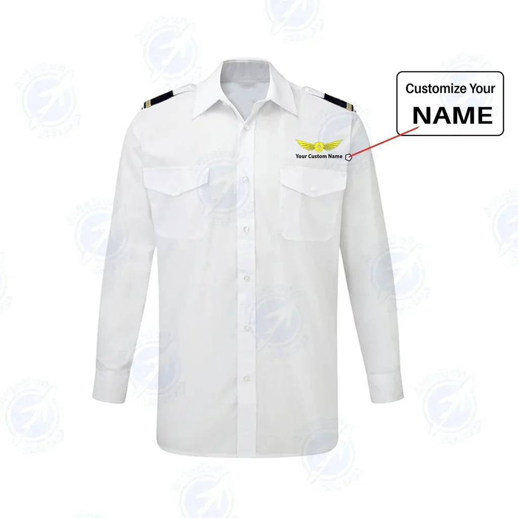 Customisable Pilot Epaulettes Shirt - view 4