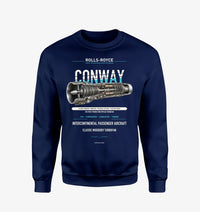 Thumbnail for CONWAY design on navy blue sweatshirt