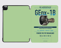 Thumbnail for GEnx-1B design on light green ipad tablet case