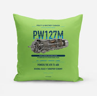 Thumbnail for PW127M design on light green pillow