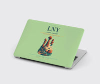Thumbnail for Lanai Airport (LNY) design on light green MacBook case