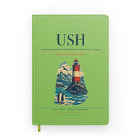 Thumbnail for Malvinas Argentinas International Airport (USH) design on light green notebook