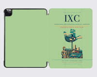 Thumbnail for Shaheed Bhagat Singh International Airport (IXC) design on light green ipad tablet case