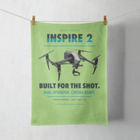 Thumbnail for DJI Inspire 2 design on light green towel