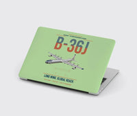 Thumbnail for B-36J Peacemaker design on light green MacBook case