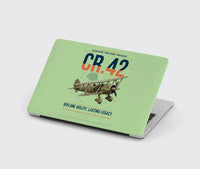 Thumbnail for Fiat CR.42 Falco design on light green MacBook case