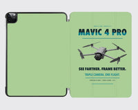 Thumbnail for DJI Mavic 4 Pro design on light green ipad tablet case