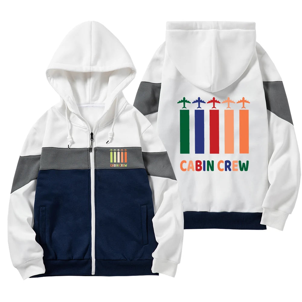 Colourful Cabin Crew Hoodie - view 4