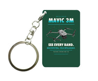 Thumbnail for DJI Mavic 3 Multispectral Key Chain design on dark green key chain