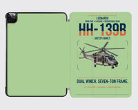 Thumbnail for Leonardo HH-139B design on light green ipad tablet case