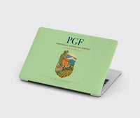 Thumbnail for Perpignan–Rivesaltes Airport (PGF) design on light green MacBook case