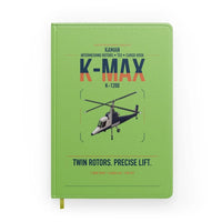 Thumbnail for Kaman K-1200 K-MAX design on light green notebook