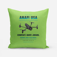 Thumbnail for Parrot ANAFI USA design on light green pillow