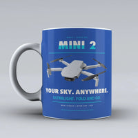 Thumbnail for Mini 2 Mug design on blue dji
