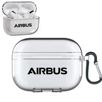 Thumbnail for Airbus & Text AirPods Pro transparent case - With Buckle
