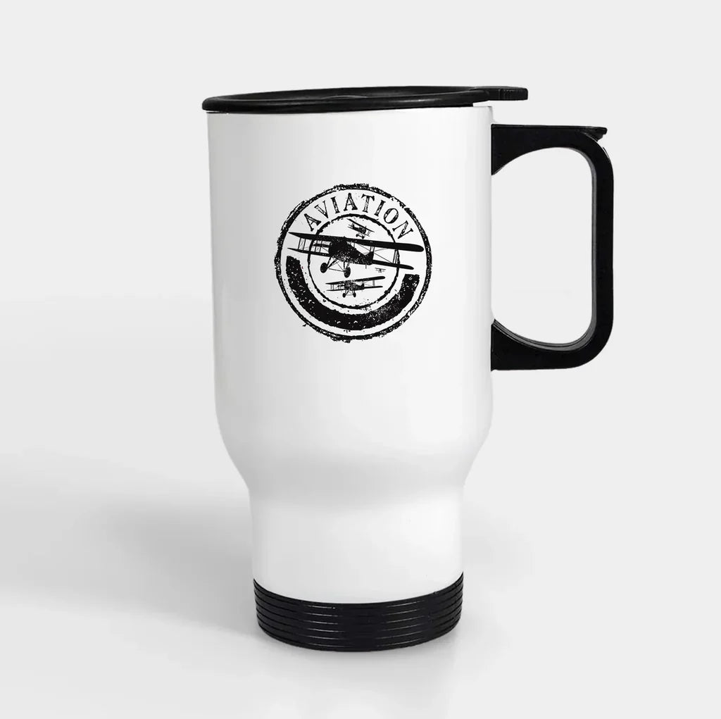 Customisable Aviation Lovers Travel Mug - view 4