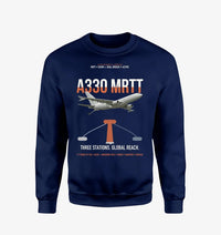 Thumbnail for Airbus A330 MRTT design on navy blue sweatshirt