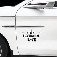 Thumbnail for Ilyushin IL-76 Car Sticker - view 4