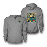 Thumbnail for VINTAGE G4183 - The Mooring Buoy - Premium Zipped Hoodie design on gray
