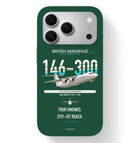 Thumbnail for BAe 146-300 design on dark green magsafe iphone case, for iPhone 17 Pro
