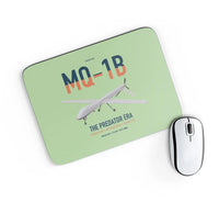Thumbnail for MQ-1B Predator design on light green rectangle mouse pad