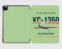 Thumbnail for KC-135Q Blackbird Tanker design on light green ipad tablet case
