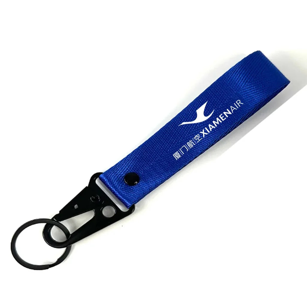 Xiamen Airlines Hawk-shaped key chain, Blue+NO NAME