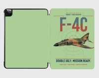 Thumbnail for F-4C Phantom II design on light green ipad tablet case