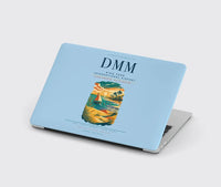Thumbnail for King Fahd International Airport (DMM) design on light blue MacBook case