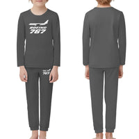 Thumbnail for The Boeing 767 children pajamas - Gray