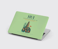 Thumbnail for Phu Bai International Airport (HUI) design on light green MacBook case