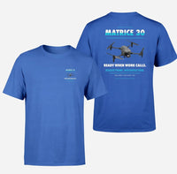 Thumbnail for DJI Matrice 30 design on blue t shirt